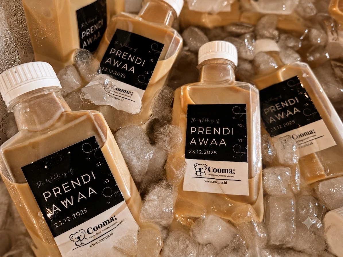 Exquisite Wedding Coffee Souvenirs and Signature Fudgy Brownies by Cooma - Luxury Wedding Stall Collection 5