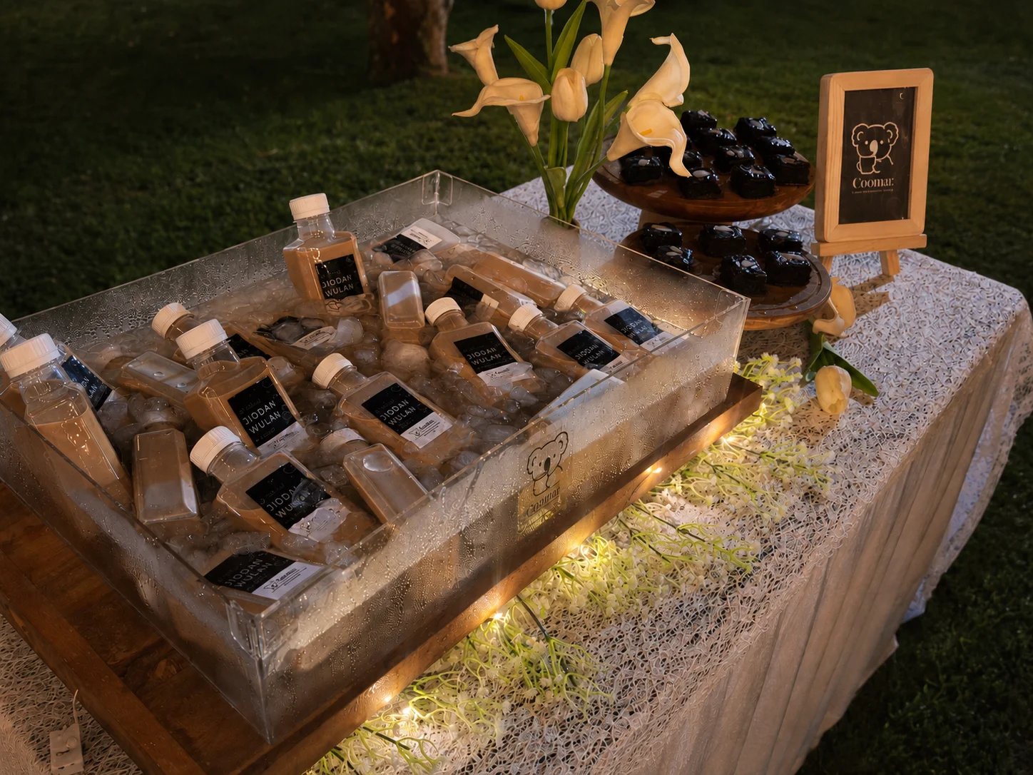 Exquisite Wedding Coffee Souvenirs and Signature Fudgy Brownies by Cooma - Luxury Wedding Stall Collection 1